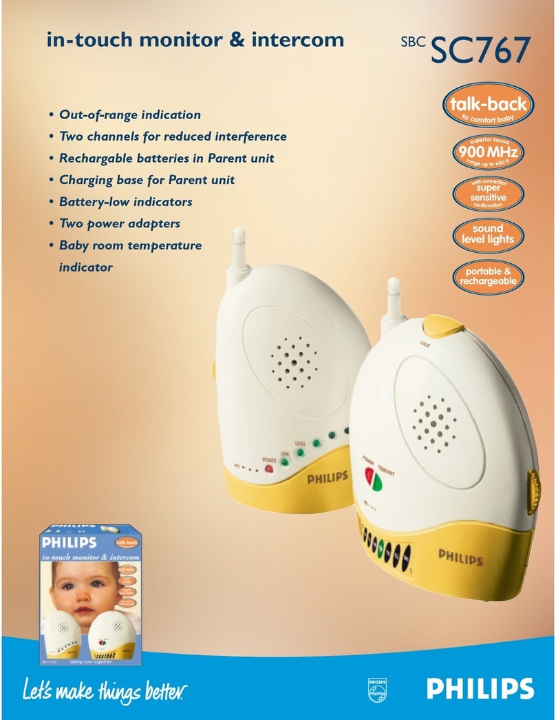 Philips SBCSC767 Specifications