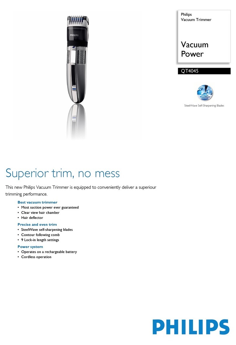 Philips QT4045 User manual