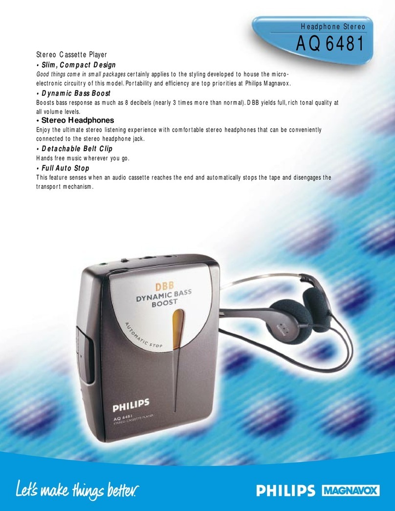 Philips/Magnavox COLOR TELEVISION AND REMOTE CONTROL Specifications