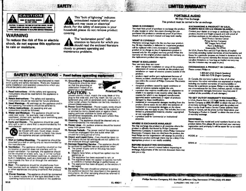 Philips AQ6355 user guide