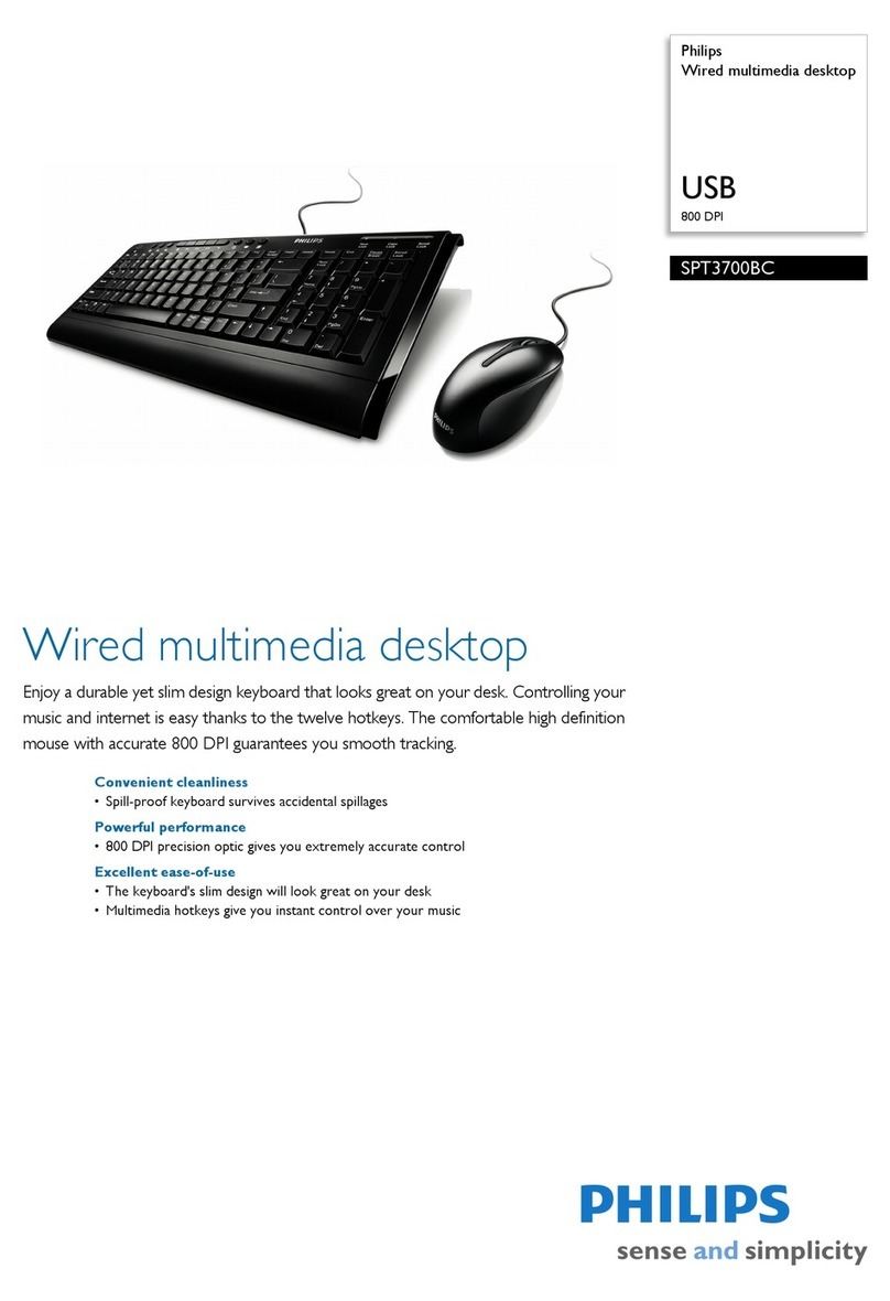 Philips SPT3700BC User manual