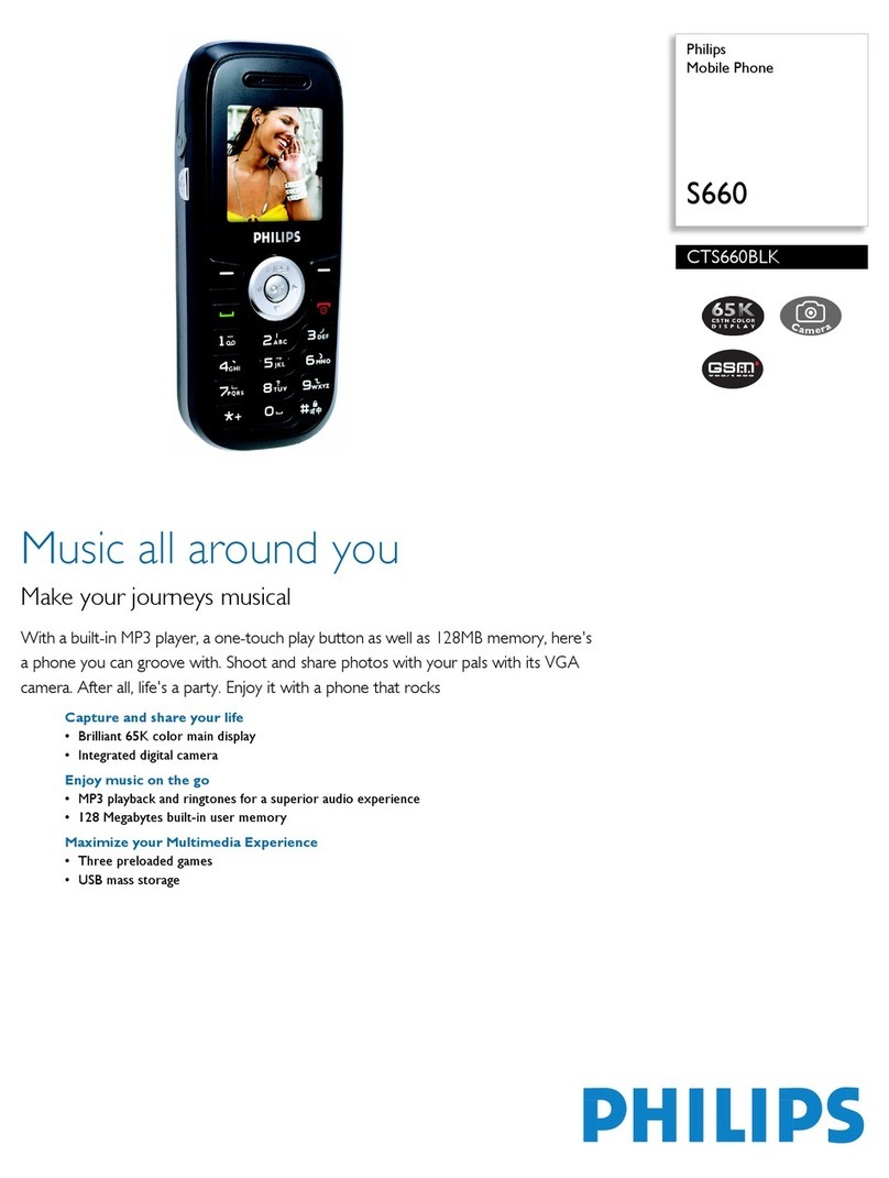 Philips CTS660BLK User manual