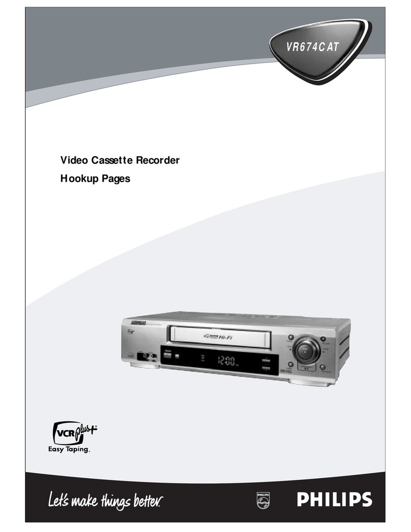 Philips VR674CAT User manual