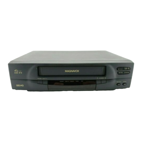 Magnavox VRU262AT User manual