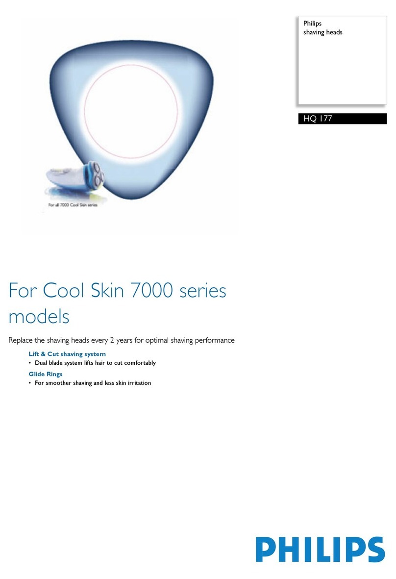 Philips HQ177 User manual