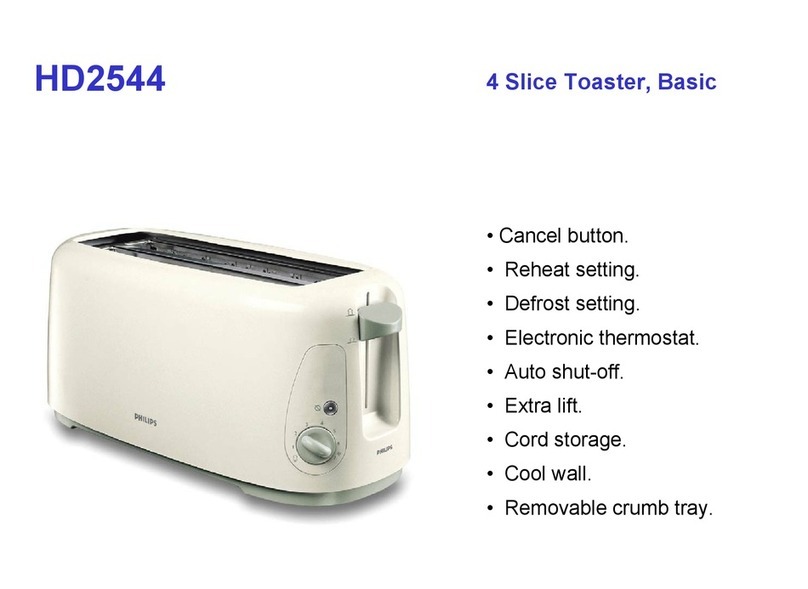 Philips Cucina HD2544 Specifications