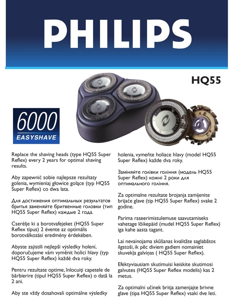Philips HQ55 datasheet