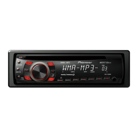 Pioneer DEH-1300MP owner's manual