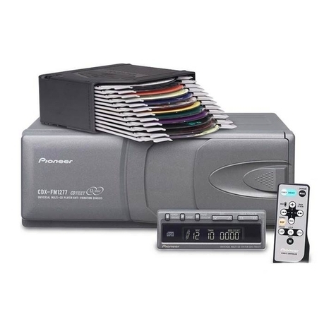 Pioneer CDX-FM1277 Service manual