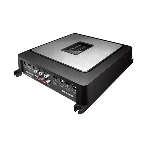 Pioneer GM-D9500F owner's manual Pioneer GM-D9500F owner's manual