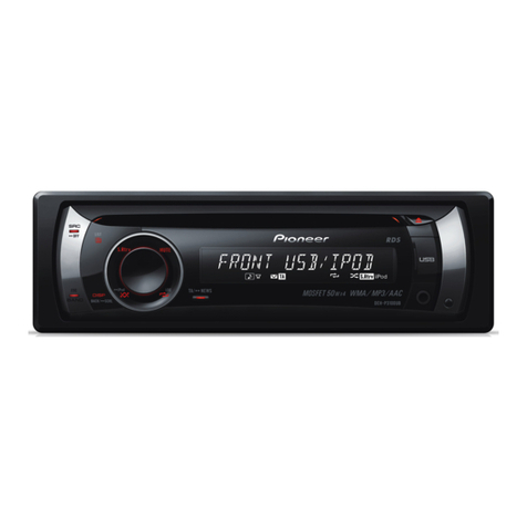 Pioneer Super Tuer III D DEH-P3100UB User manual
