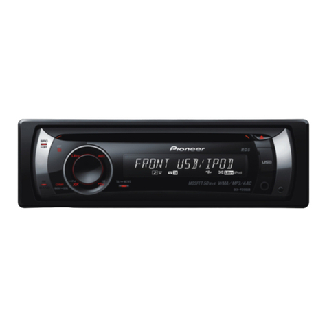 Pioneer Super Tuer III D DEH-P3100UB installation manual
