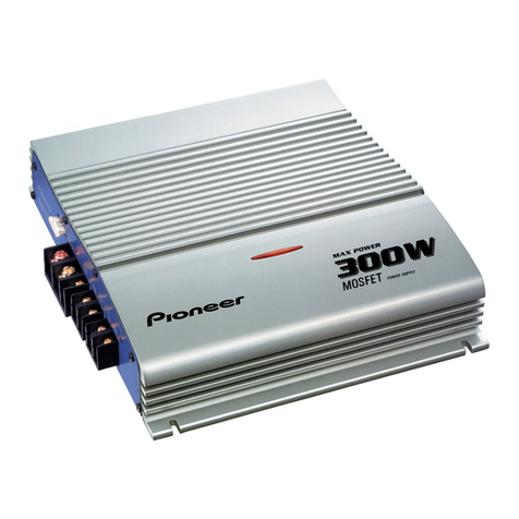 Pioneer GM-X562 User manual