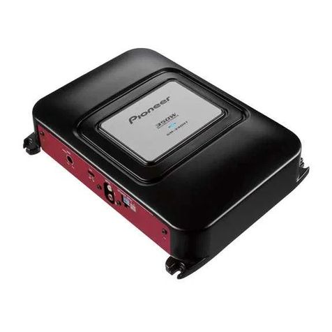Pioneer GM-3400T User manual