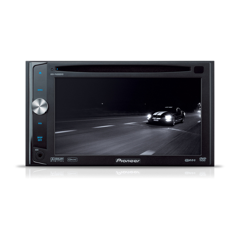 Pioneer Super Tuner IIID AVH-P4000DVD User manual