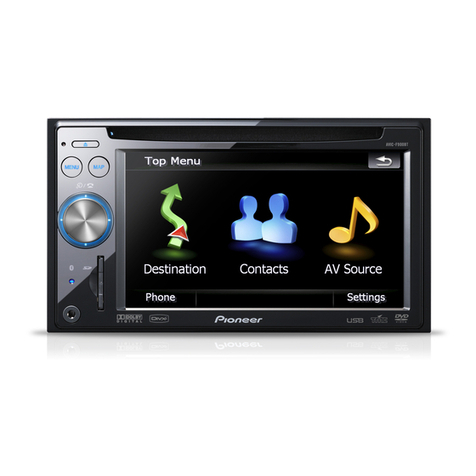 Pioneer Super Tuner IIID AVIC-F900BT User manual