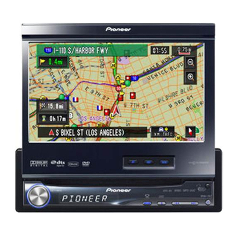 Pioneer Super Tuner IIID AVIC-N4 User manual Pioneer Super Tuner IIID AVIC-N4 User manual
