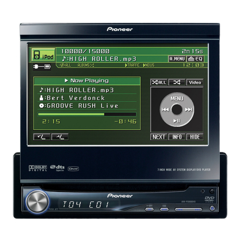 Pioneer AVH-P5900DVD installation manual