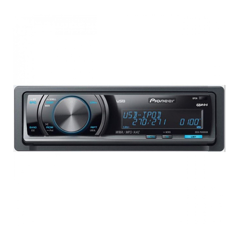 Pioneer DEH-P600UB - Premier Radio / CD User manual
