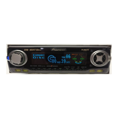 Pioneer DEH-P6300, DEH-P7300 User manual