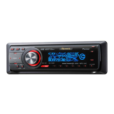Pioneer Super Tuner IIID DEH-P580MP installation manual