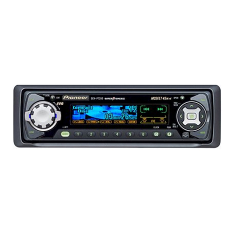 Pioneer Suepr Tuner III DEH-P7200 Operation manual