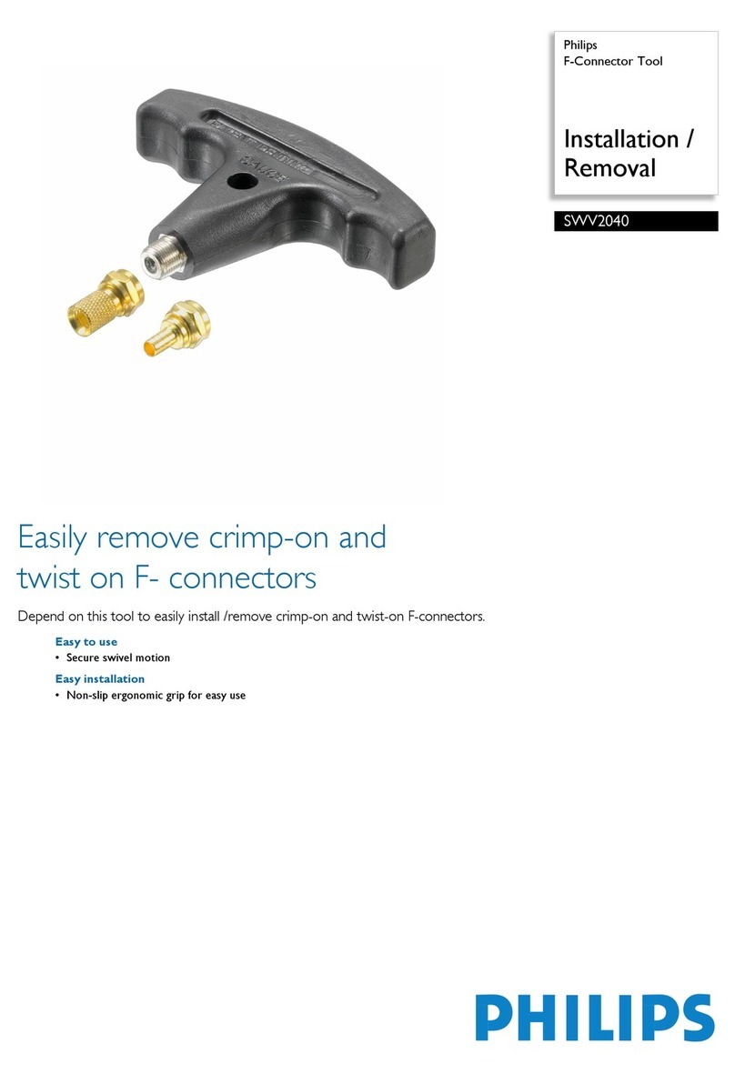 Philips SWV2040 User manual Philips SWV2040 User manual