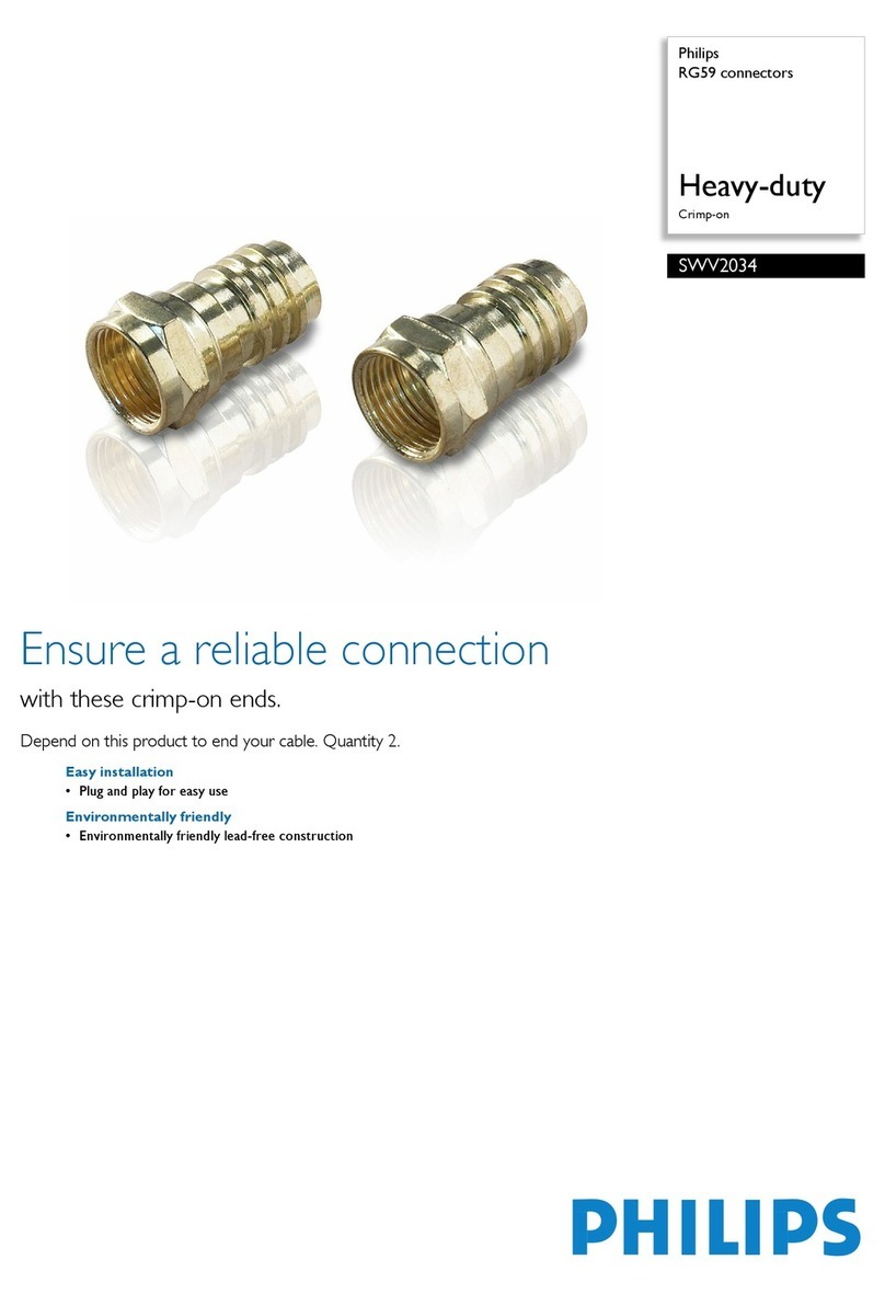 Philips SWV2034 User manual