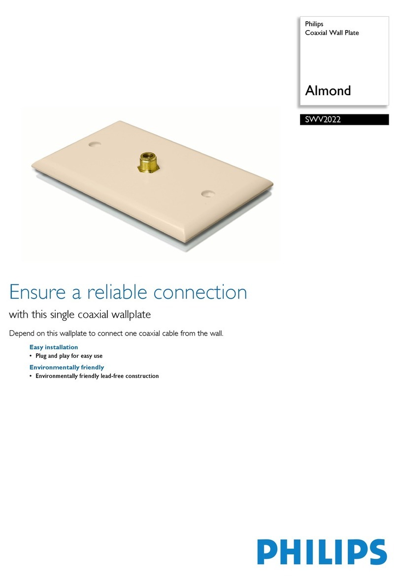 Philips SWV2022 User manual