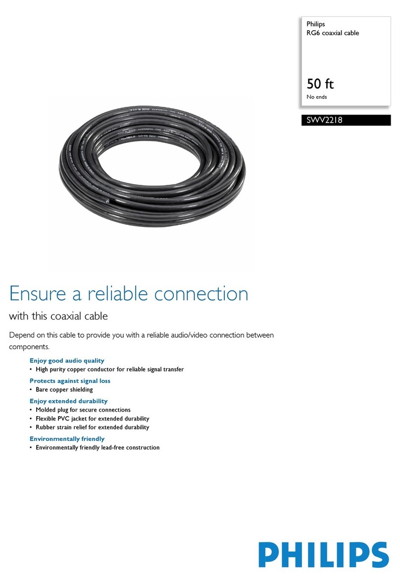 Philips SWV2218 User manual