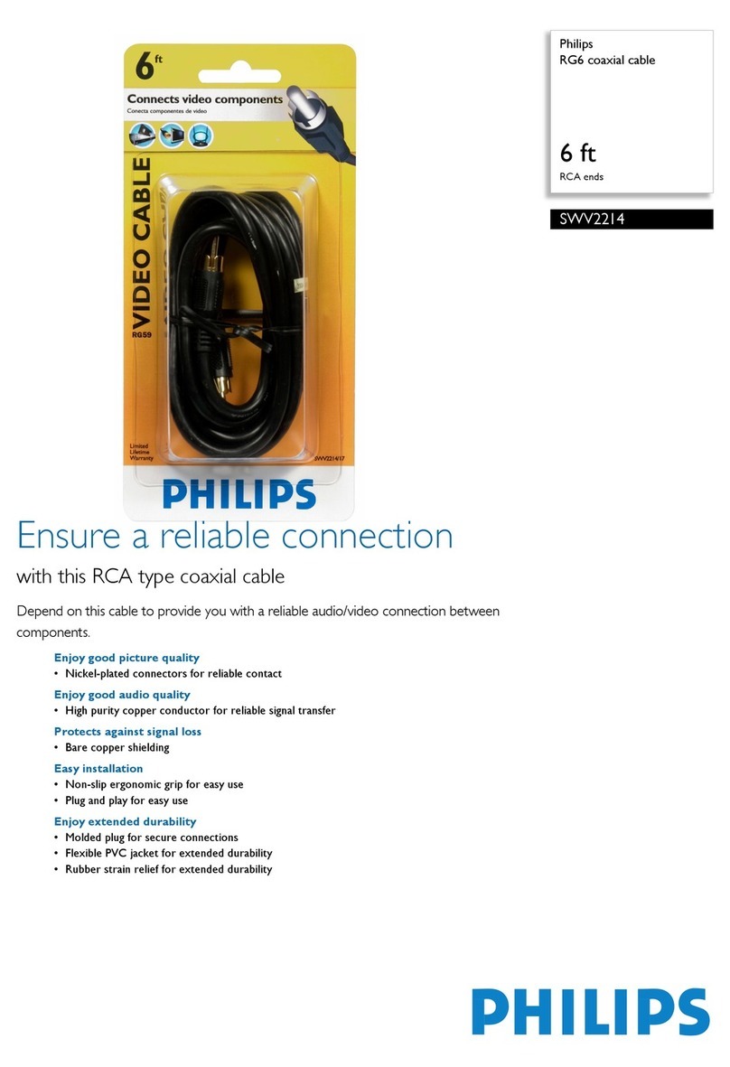 Philips SWV2214 User manual