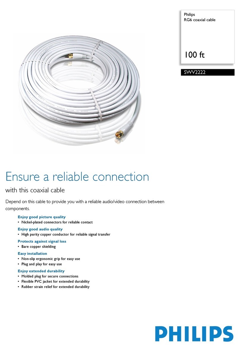 Philips SWV2222 User manual