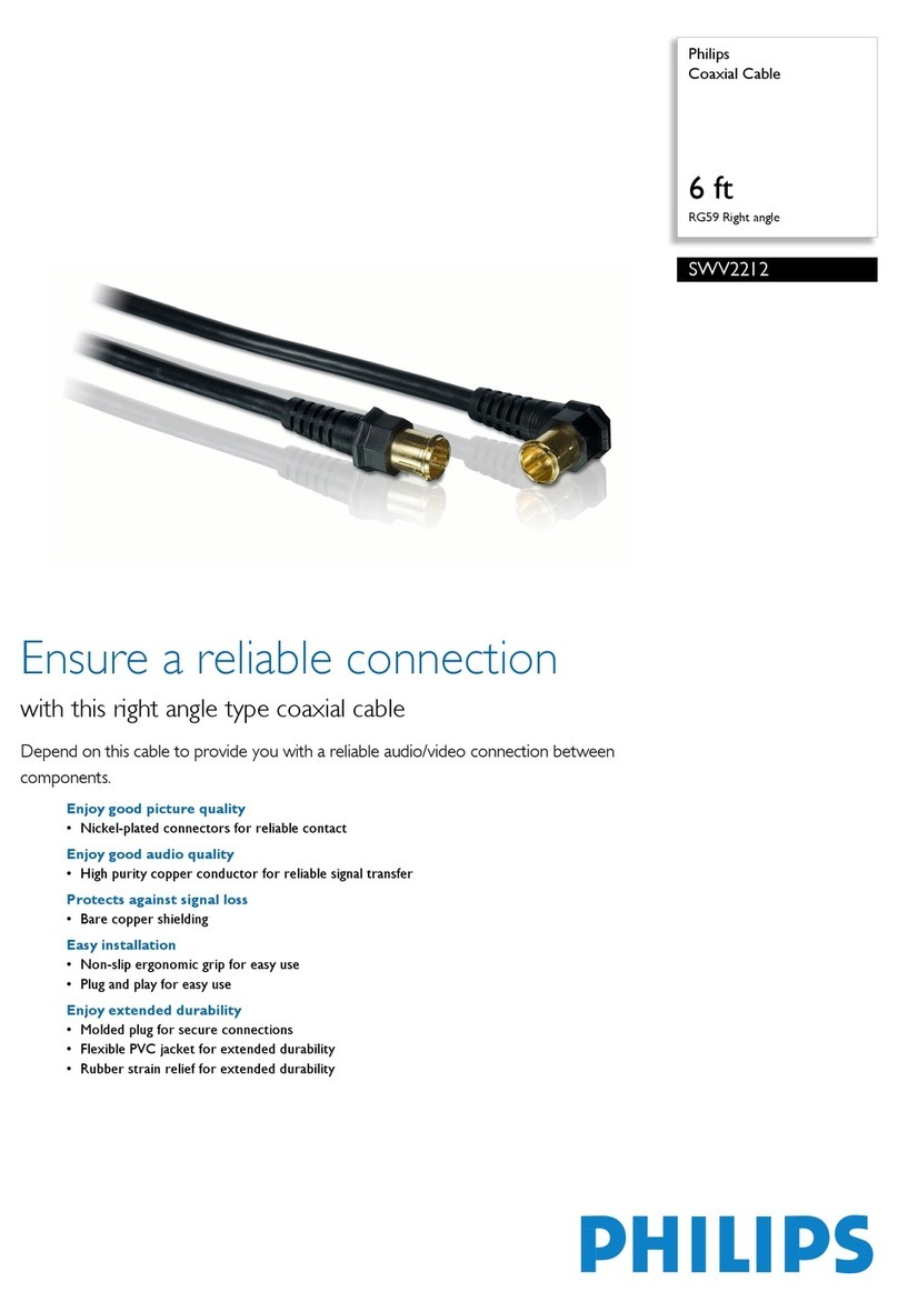 Philips SWV2212 User manual