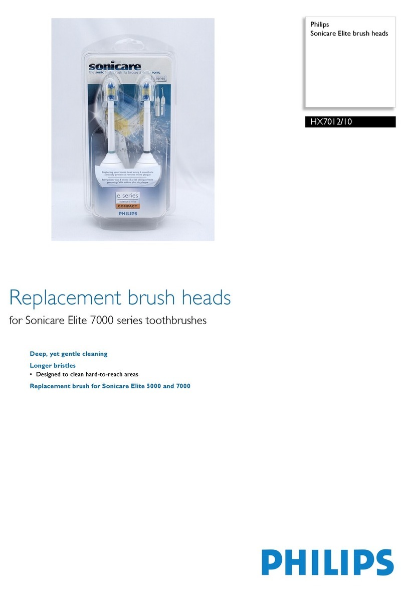 Philips Sonicare HX7012/10 User manual