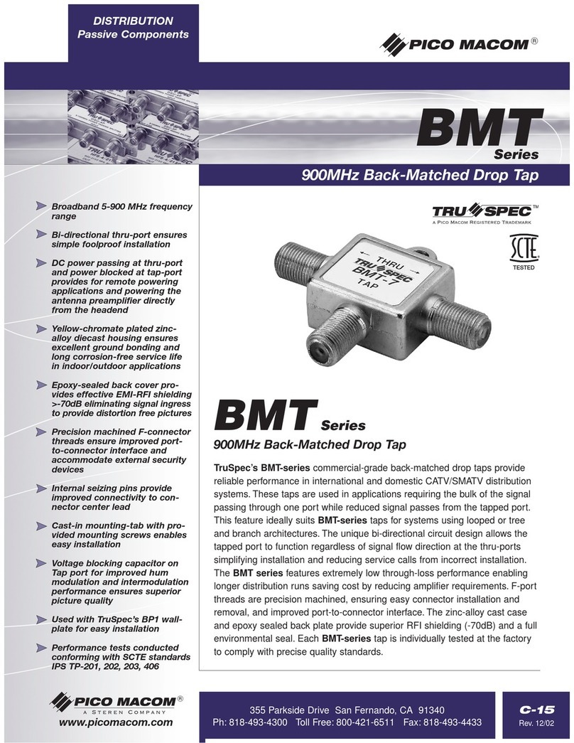 Pico Macom BMT-7 Specifications