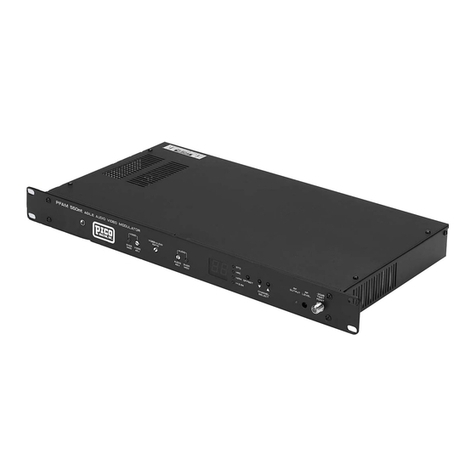 Pico Macom PFAM550MT Installating and operation manual