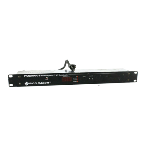 Pico Macom PFAD900CS User manual