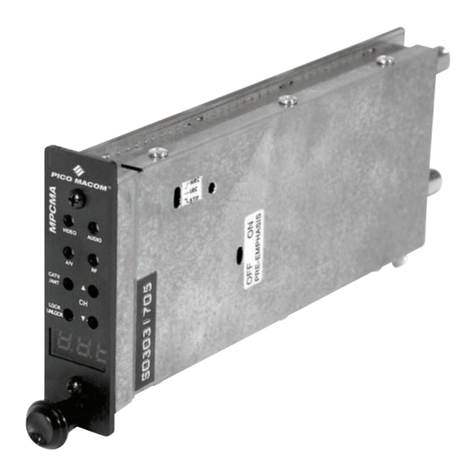 Pico Macom MPCMA User manual