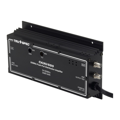 Pico Macom CA50/550 Installation and operation manual
