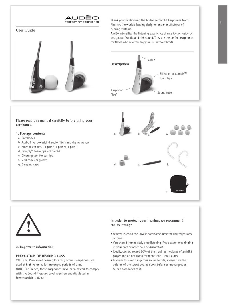 Phonak Audeo user guide