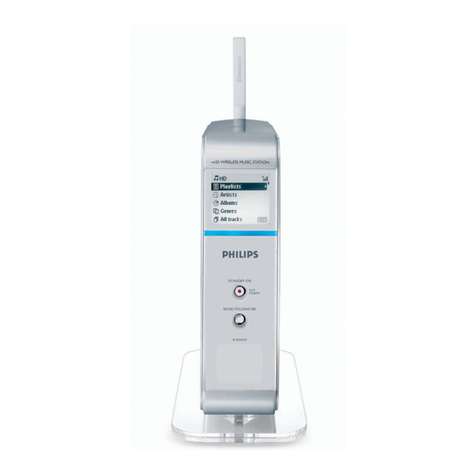 Philips Streamium WAS5 User manual