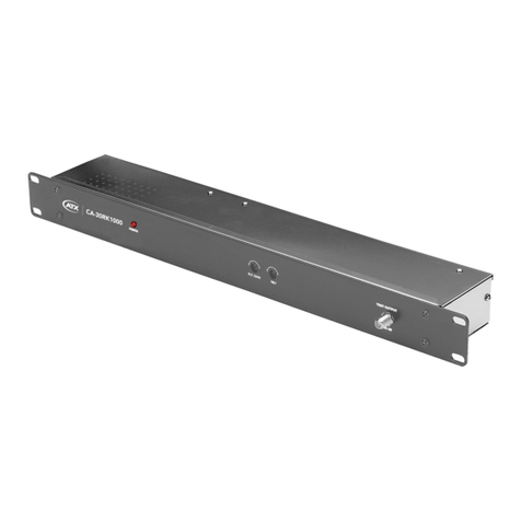 Pico Macom CA-30RK1000 Installation and operation manual