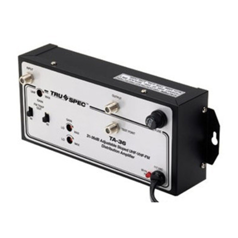 Pico Macom TA-36 User manual