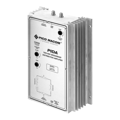 Pico Macom PIDA-1000 User manual