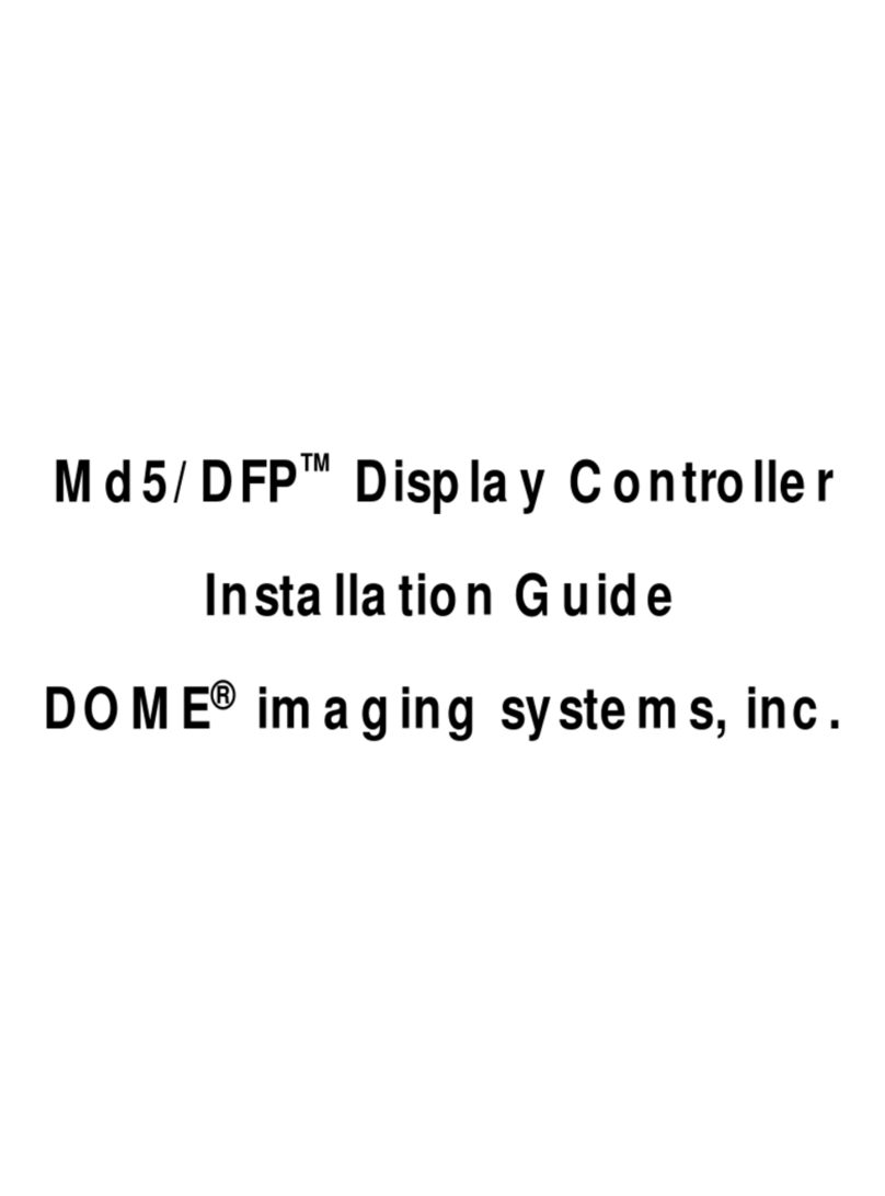 Planar DOME Md5/DFP User manual