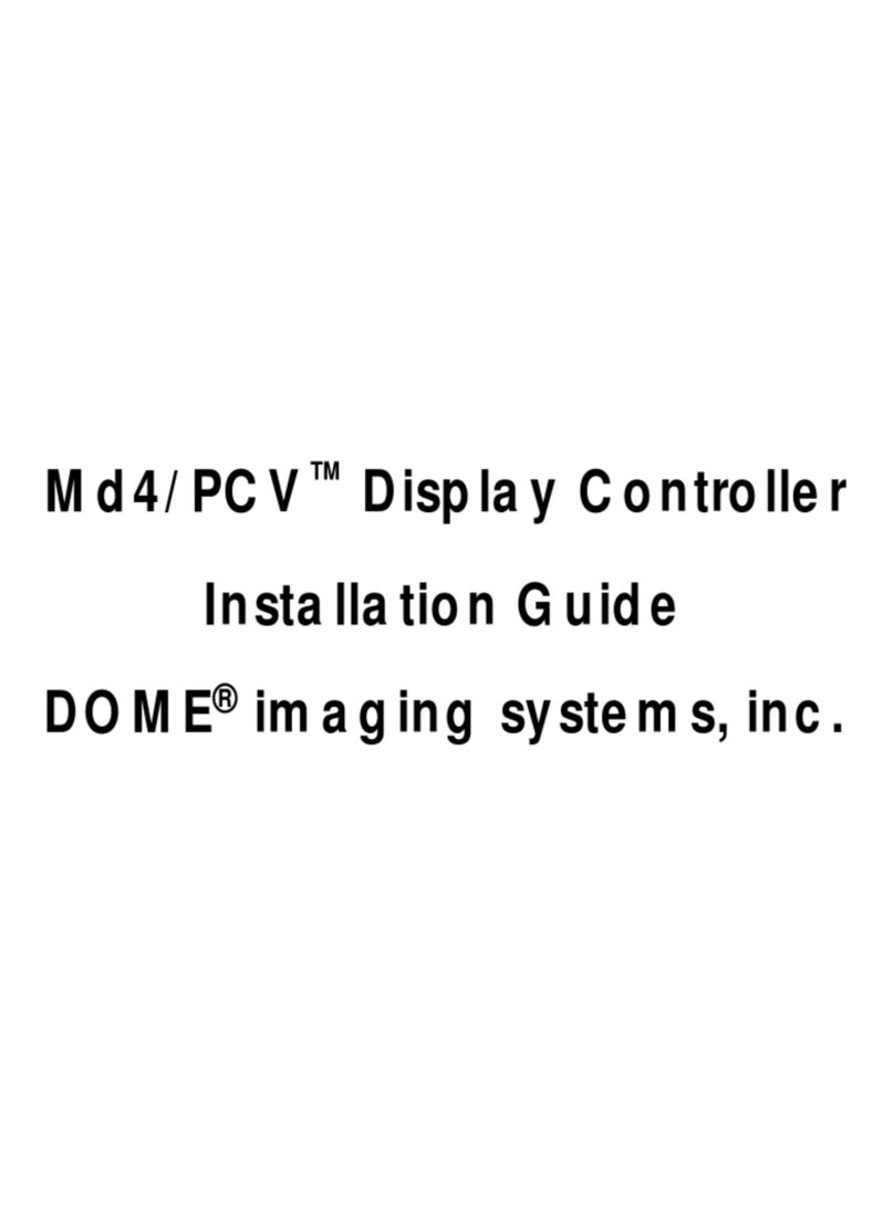 Planar DOME Md4/PCV installation guide
