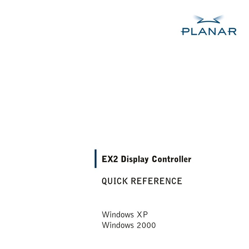 Planar EX2 User manual
