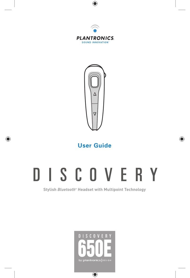 Plantronics Discovery 650e user guide