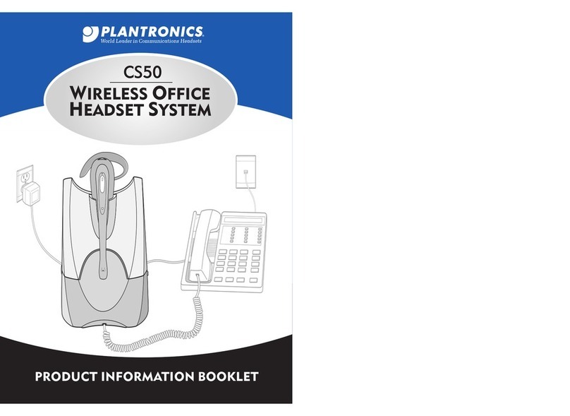 Plantronics CS50 Product information