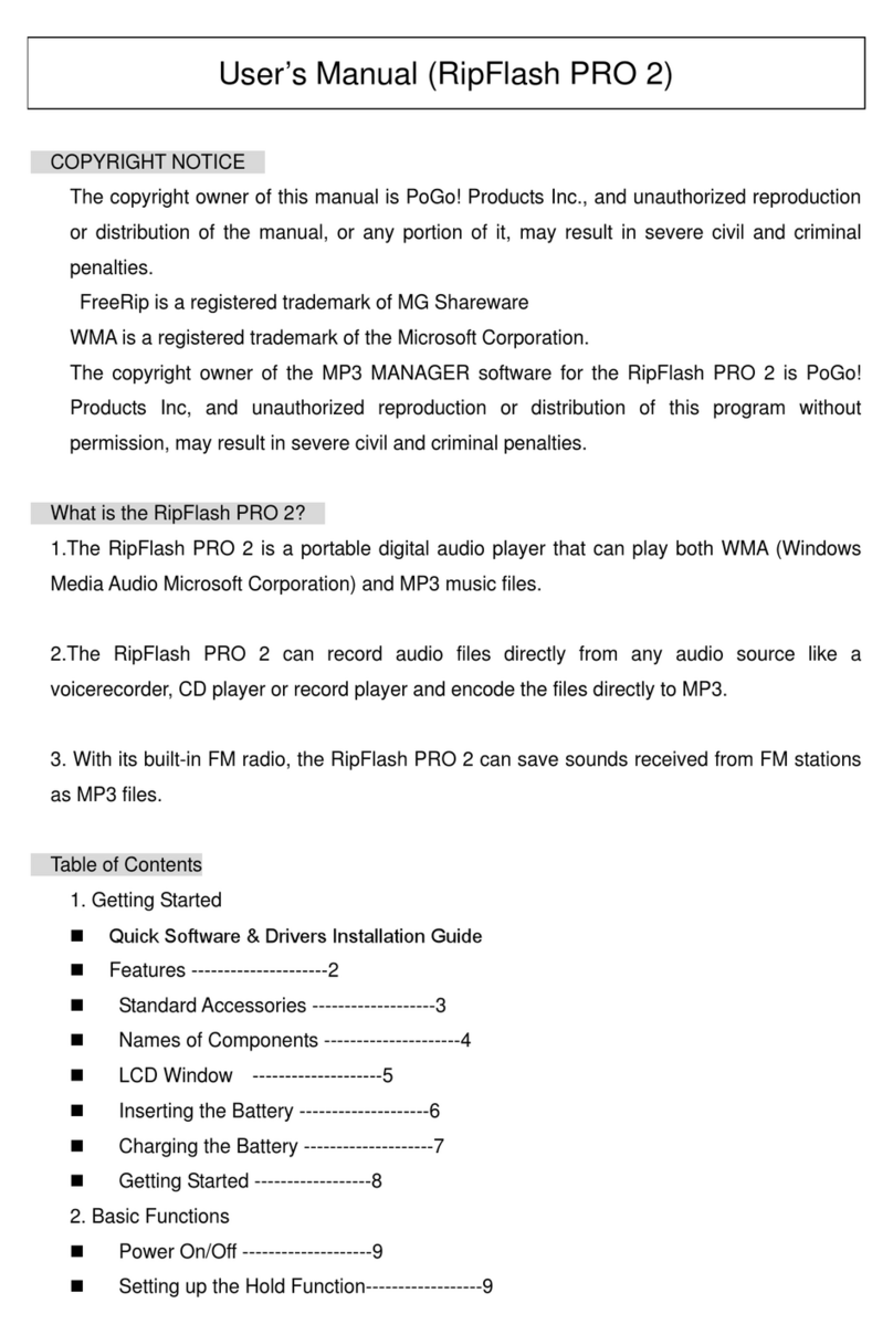 Pogo RipFlash PRO-2 256MB user manual